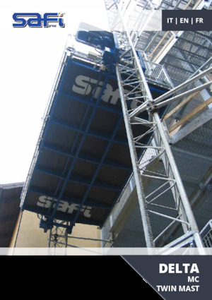 Elevadores Industriales Safi DELTA MC TWIN MAST 4.5