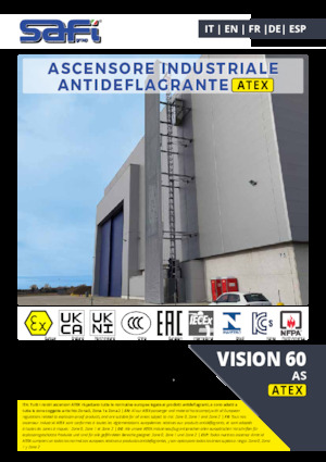 Elevadores Industriales Safi VISION 60 AS ATEX