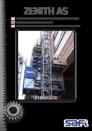 Elevadores Industriales Safi ZENITH AS 2000
