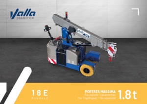 Grúas móviles industriales Valla 18 E