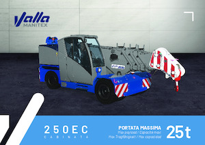 Grúas móviles industriales Valla 250 EC