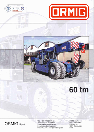 Grúas móviles industriales ORMIG 60 tm