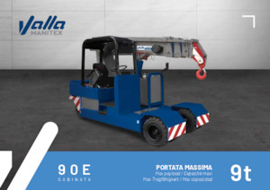 Grúas móviles industriales Valla 90 E