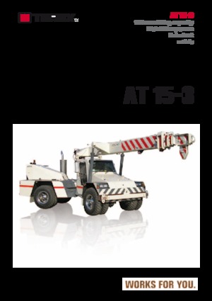 Grúas móviles industriales Franna AT 15-3