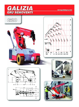 Grúas móviles industriales Galizia G 20 E