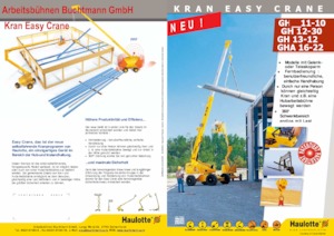 Grúas móviles industriales Haulotte GH 12-30