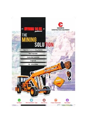 Grúas móviles industriales Escorts Hydra 14 EX Plus