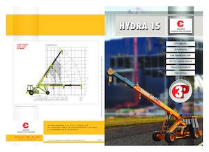 Grúas móviles industriales Escorts Hydra 15