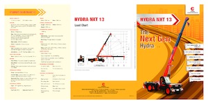 Grúas móviles industriales Escorts Hydra NXT 13