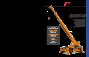 Grúas móviles industriales Broderson IC-200