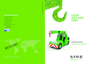 Grúas móviles industriales JMG L 60