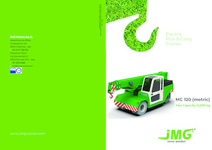 Grúas móviles industriales JMG MC 120