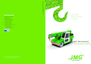 Grúas móviles industriales JMG MC 120