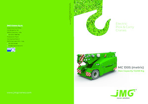 Grúas móviles industriales JMG MC 130S