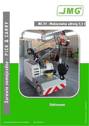 Grúas móviles industriales JMG MC 32