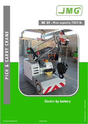 Grúas móviles industriales JMG MC 32