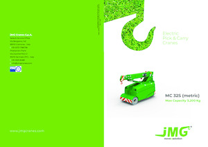 Grúas móviles industriales JMG MC 32S