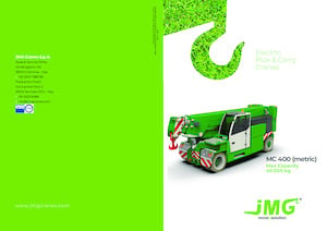 Grúas móviles industriales JMG MC 400
