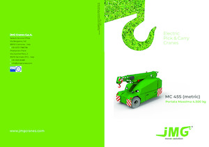 Grúas móviles industriales JMG MC 45S