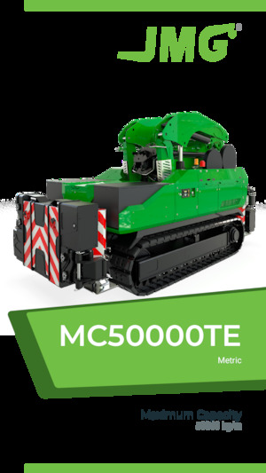 Grúas móviles industriales JMG MC 50000TE