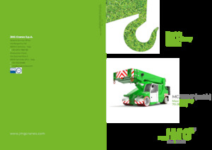 Grúas móviles industriales JMG MC 700MT
