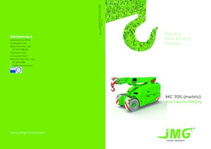 Grúas móviles industriales JMG MC 70S