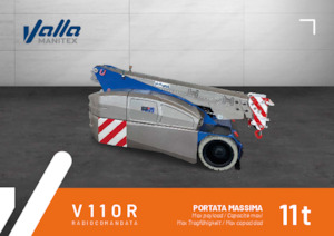 Grúas móviles industriales Valla V110R