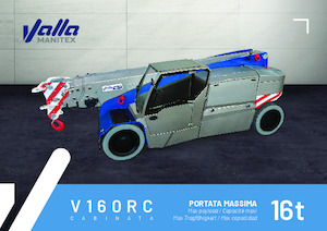 Grúas móviles industriales Valla V160RC