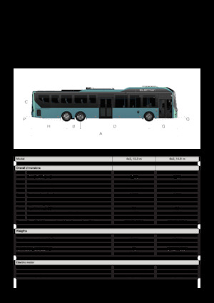 Autobuses interurbanos Volvo Buses 8900 Electric