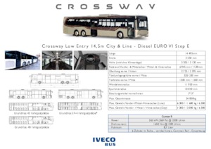 Autobuses interurbanos Iveco Crossway LE Line 14,5m 