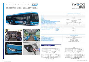 Autobuses interurbanos Iveco Crossway LE Line 13m ZEV