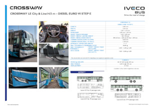 Autobuses interurbanos Iveco Crossway LE Line 14,5m