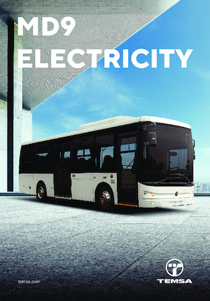 Autobuses interurbanos TEMSA MD9 ELECTRICITY