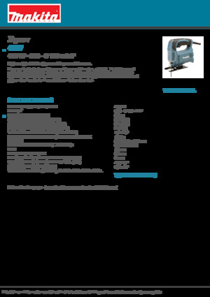 Sierras de calar Makita 4327