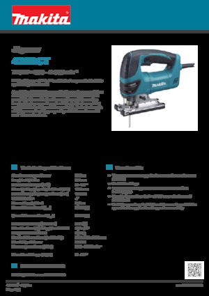 Sierras de calar Makita 4350CT