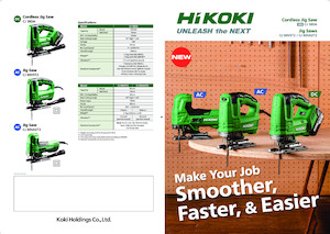 Sierras de calar HiKOKI CJ90VAST2