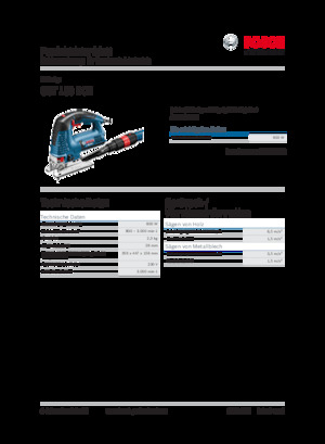 Sierras de calar Bosch GST 160 BCE