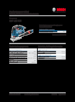 Sierras de calar Bosch GST 160 BCE