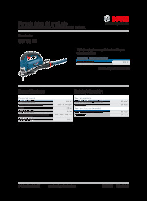 Sierras de calar Bosch GST 90 BE