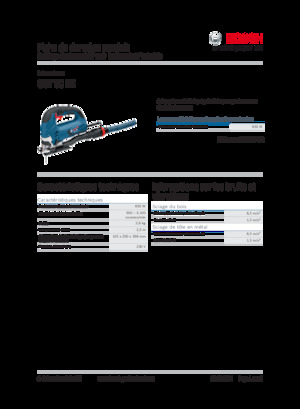 Sierras de calar Bosch GST 90 BE
