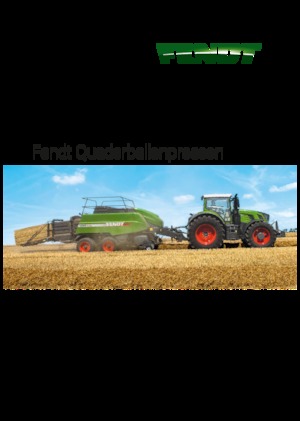 Empacadoras gigantes + de alta presión Fendt 1270 SP