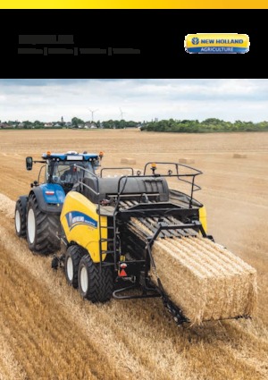 Empacadoras gigantes + de alta presión New Holland BB 870 Plus