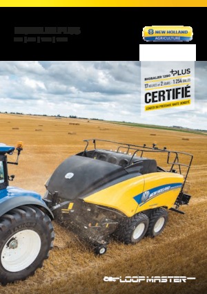 Empacadoras gigantes + de alta presión New Holland BB 870 Plus