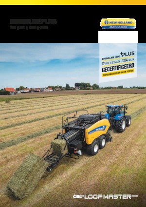 Empacadoras gigantes + de alta presión New Holland BB 870 Plus