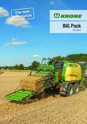 Empacadoras gigantes + de alta presión Krone BiG Pack 1290