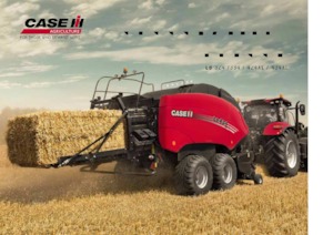 Empacadoras gigantes + de alta presión Case IH LB 424 XL