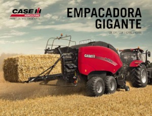 Empacadoras gigantes + de alta presión Case IH LB 424 XL