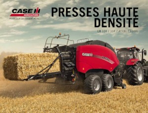 Empacadoras gigantes + de alta presión Case IH LB 424 XL