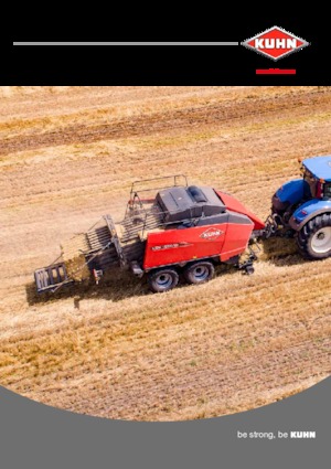 Empacadoras gigantes + de alta presión Kuhn LSB 1290 iD