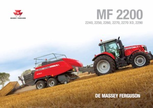 Empacadoras gigantes + de alta presión Massey Ferguson MF 2250SP